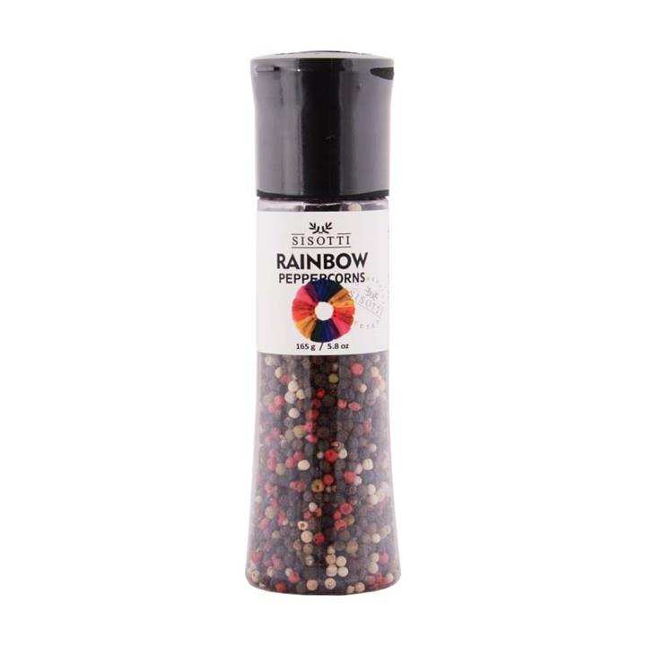 فلفل دانه ای چند رنک سیسوتی مدل Rainbow مقدار 165 گرم